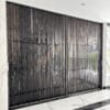 Vách Ngăn Máy Lạnh Phòng Khách. Lá Nhựa Trong Luxury - Màu Trà Sang Trọng